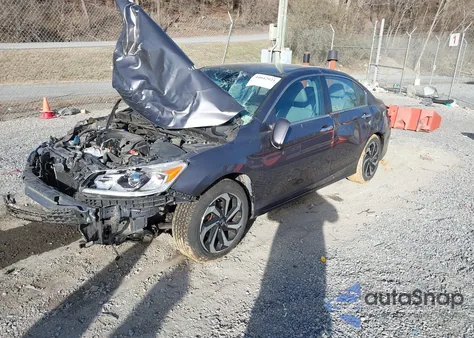 2017 Honda Accord Ex-L from USA, damaged, VIN 1HGCR2F80HA182754